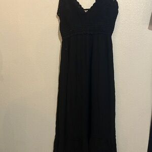 Indulge Black Maxi Dress